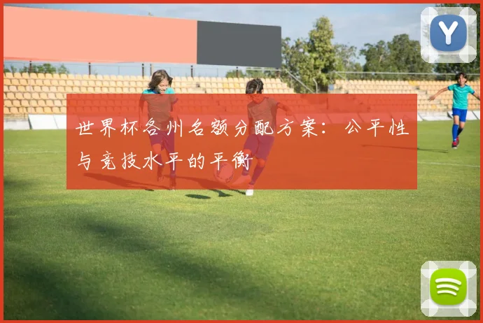 世界杯各州名额分配方案：公平性与竞技水平的平衡